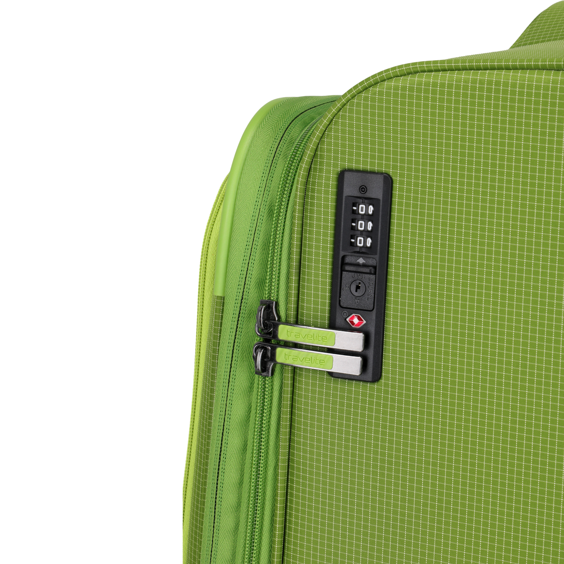Travelite Corsiica 4-Rollen-Trolley L erw. 77 cm -Fresh Green KOFFER-PLUS.COM