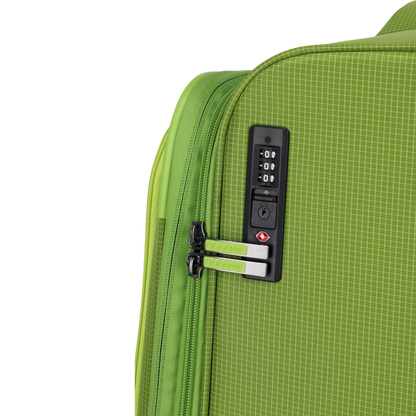 Travelite Corsiica 4-Rollen-Trolley M erw. 67 cm -Fresh Green KOFFER-PLUS.COM