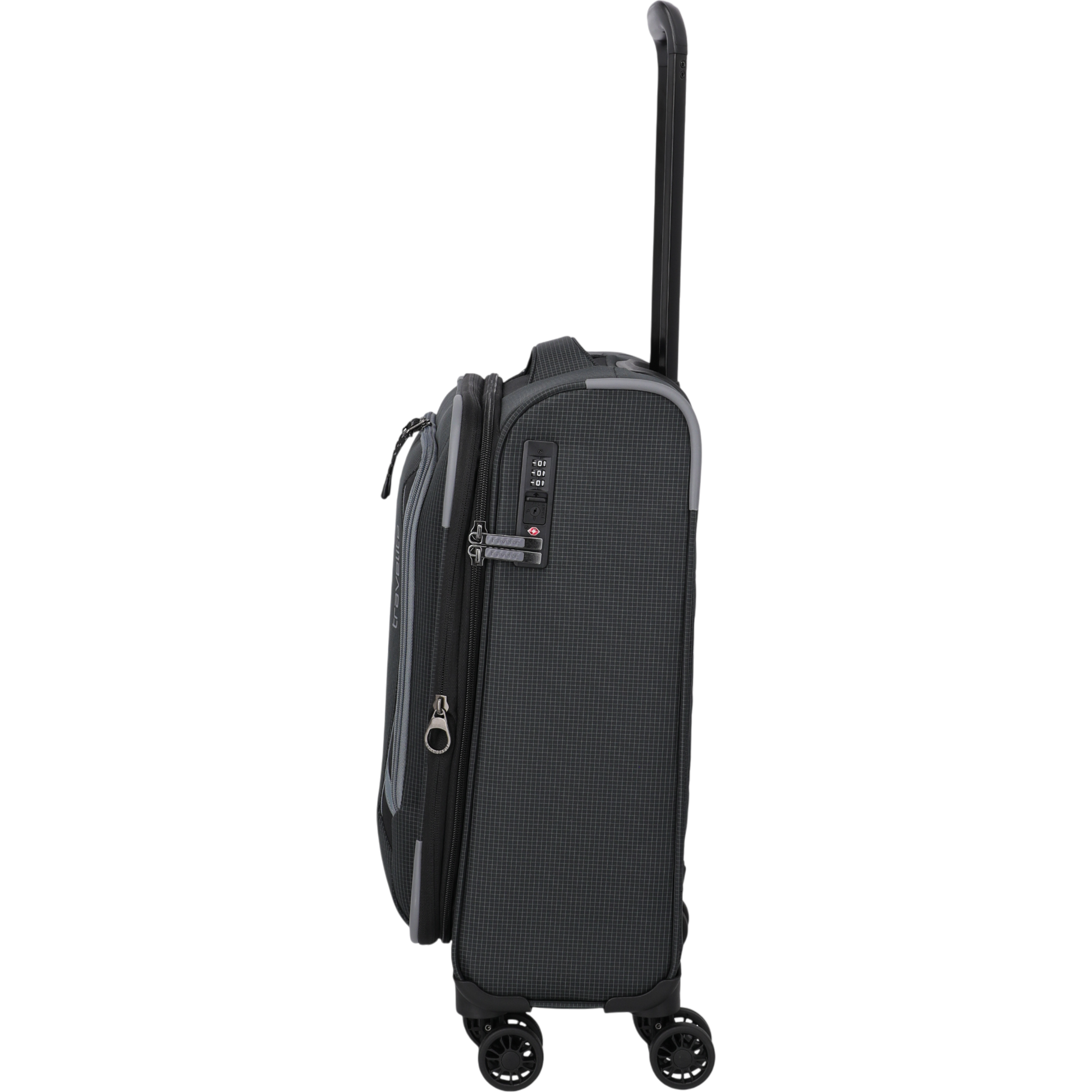 Travelite Corsiica 4-Rollen-Kabinentrolley S erw. 55 cm -Black KOFFER-PLUS.COM