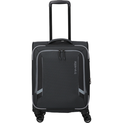 Travelite Corsiica 4-Rollen-Kabinentrolley S erw. 55 cm -Black KOFFER-PLUS.COM