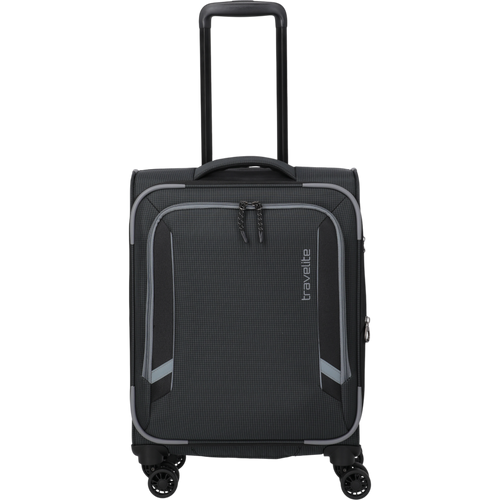 Travelite Corsiica 4-Rollen-Kabinentrolley S erw. 55 cm -Black