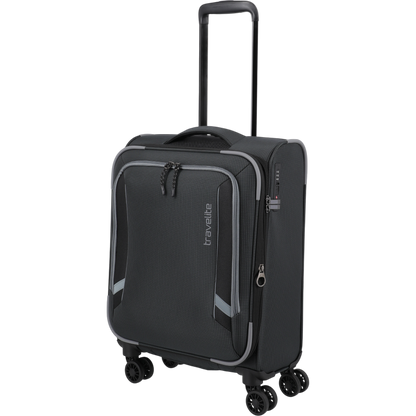 Travelite Corsiica 4-Rollen-Kabinentrolley S erw. 55 cm -Black KOFFER-PLUS.COM
