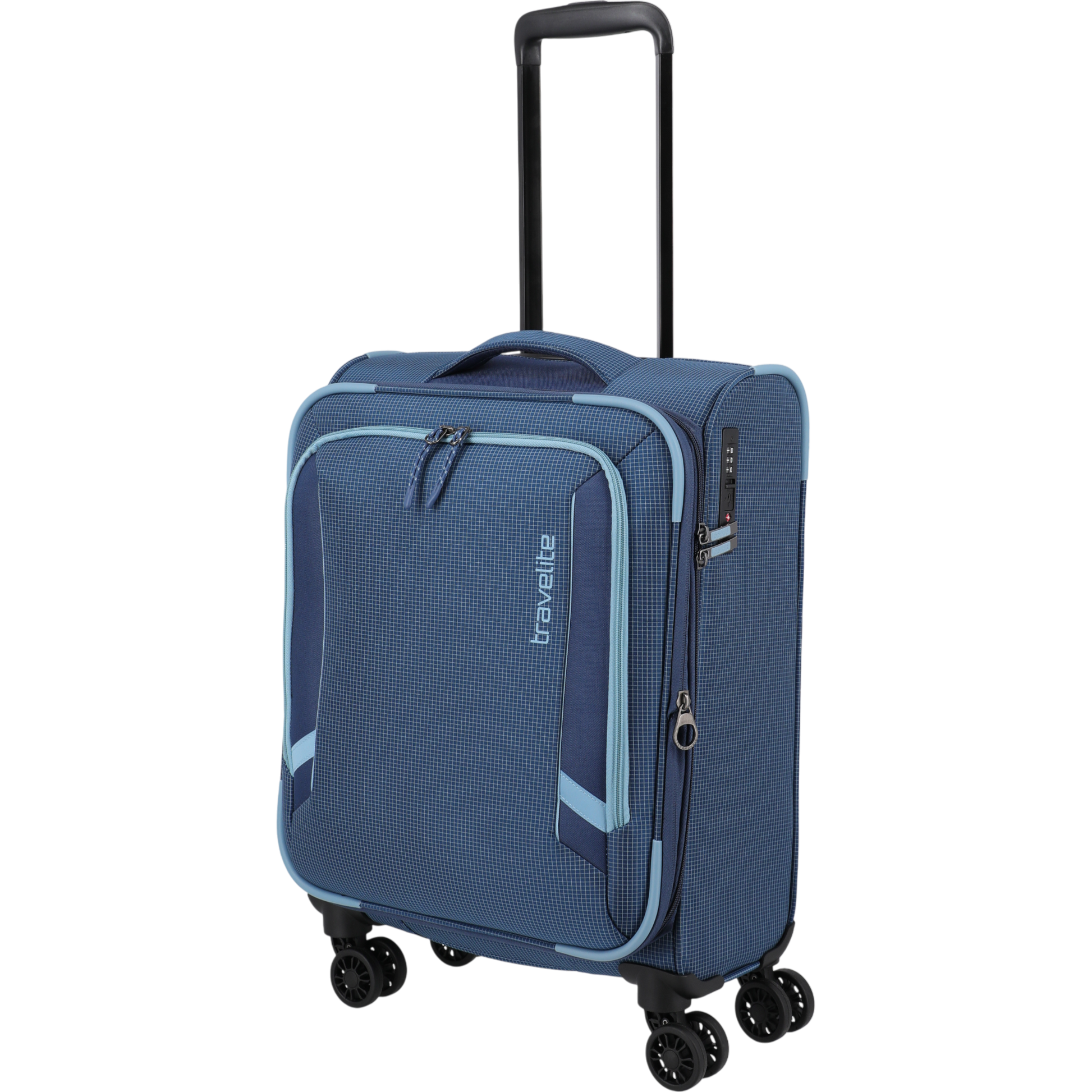 Travelite Corsiica 4-Rollen-Kabinentrolley S erw. 55 cm -Blue KOFFER-PLUS.COM