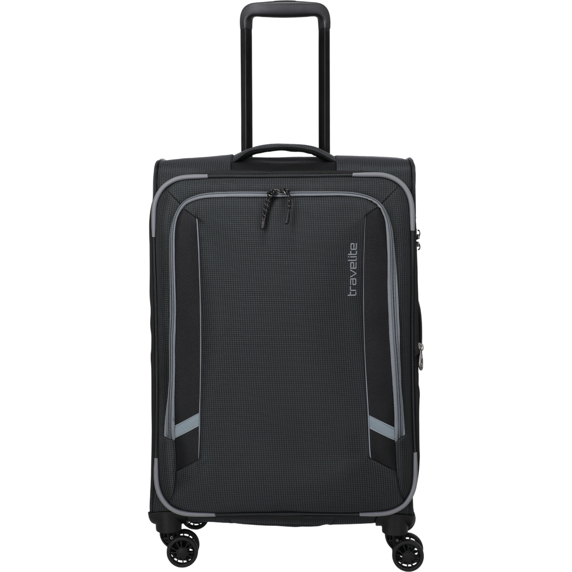 Travelite Corsiica 4-Rollen-Trolley M erw. 67 cm -Black KOFFER-PLUS.COM
