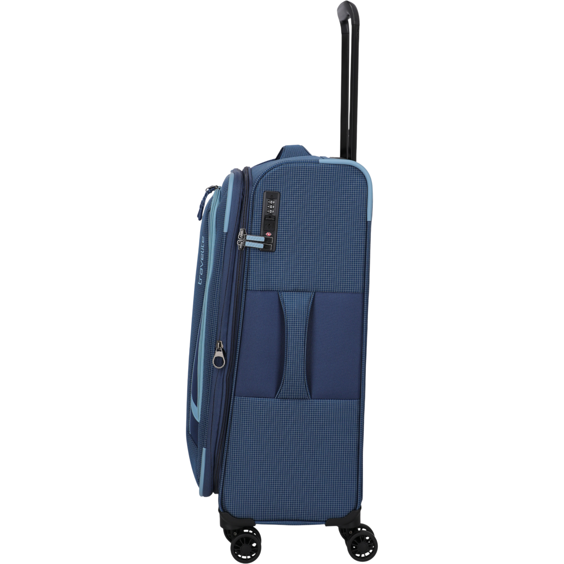 Travelite Corsiica 4-Rollen-Trolley M erw. 67 cm -Blue KOFFER-PLUS.COM