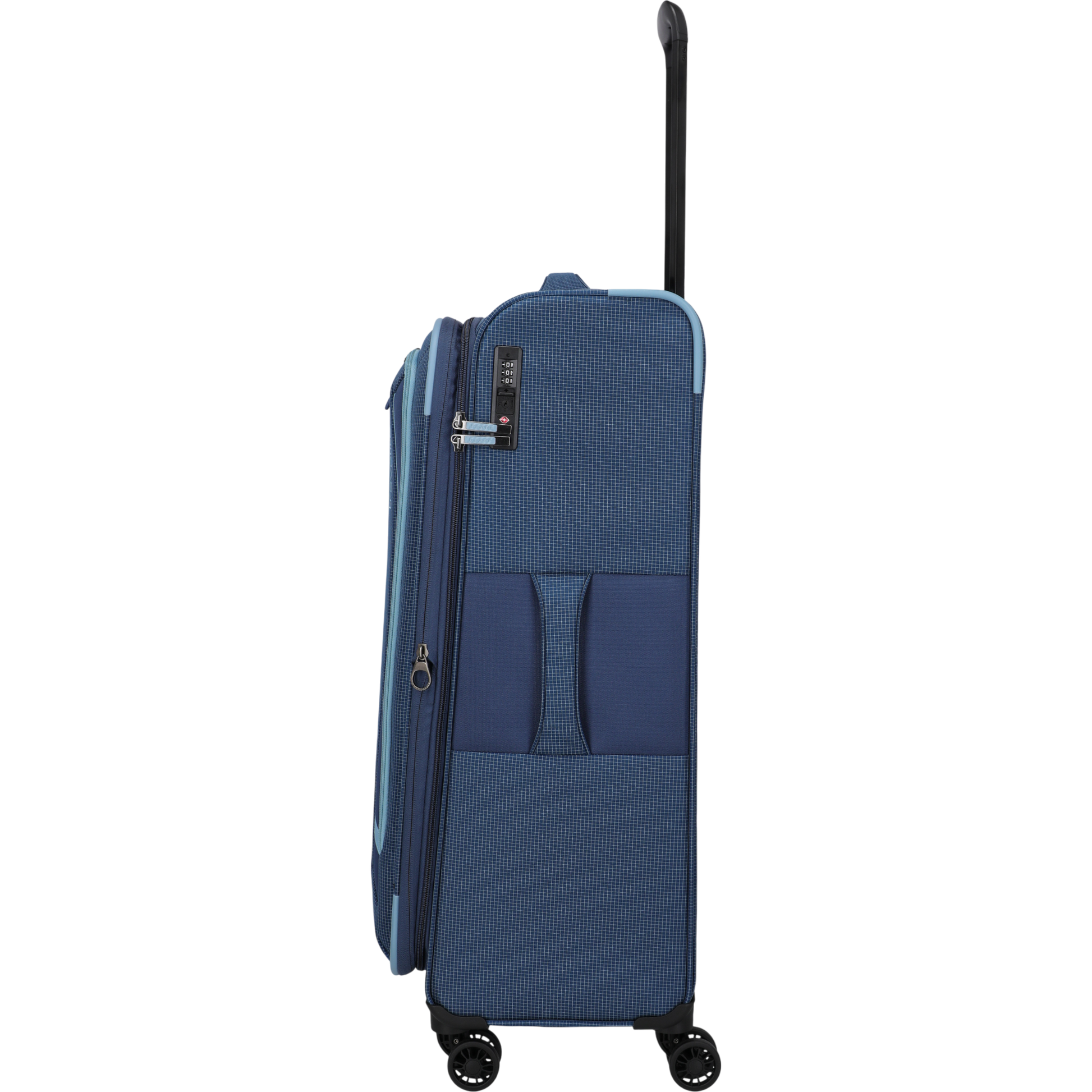 Travelite Corsiica 4-Rollen-Trolley L erw. 77 cm -Blue KOFFER-PLUS.COM