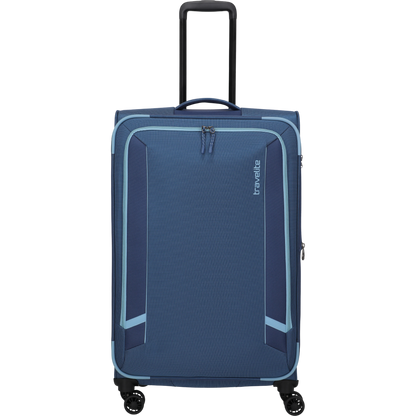 Travelite Corsiica 4-Rollen-Trolley L erw. 77 cm -Blue KOFFER-PLUS.COM