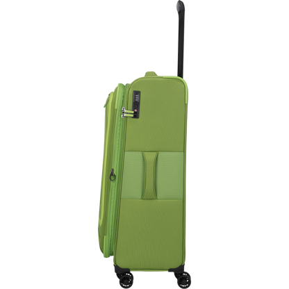 Travelite Corsiica 4-Rollen-Trolley L erw. 77 cm -Fresh Green KOFFER-PLUS.COM