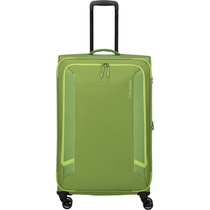 Travelite Corsiica 4-Rollen-Trolley L erw. 77 cm -Fresh Green KOFFER-PLUS.COM