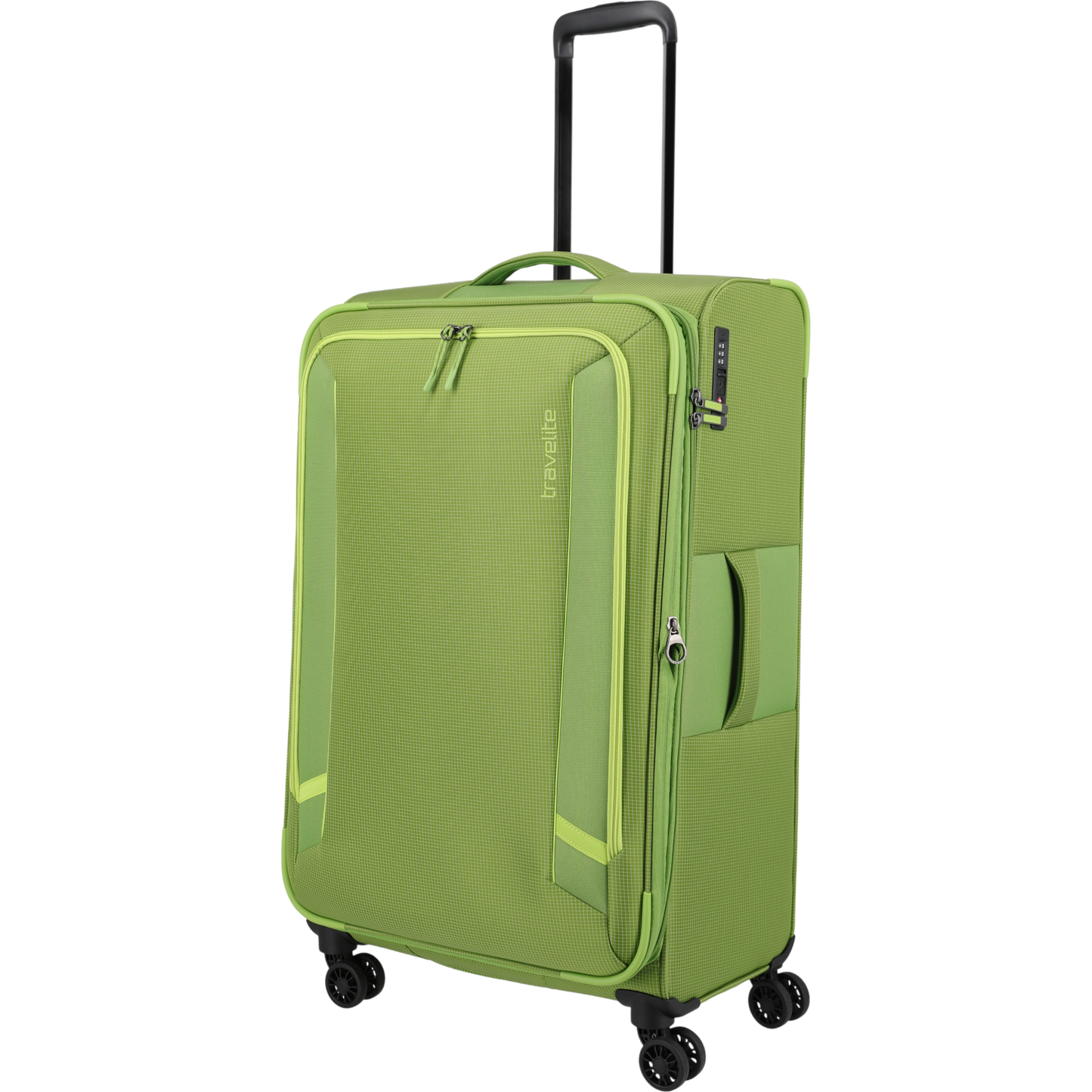 Travelite Corsiica 4-Rollen-Trolley L erw. 77 cm -Fresh Green KOFFER-PLUS.COM