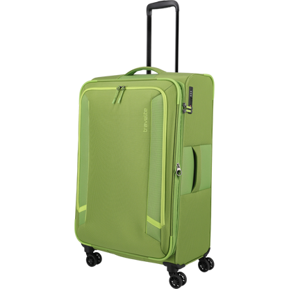 Travelite Corsiica 4-Rollen-Trolley L erw. 77 cm -Fresh Green KOFFER-PLUS.COM