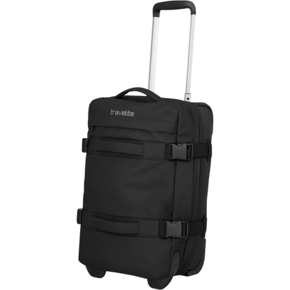 Travelite Bolonia Rollenreisetasche S 53 cm -Black KOFFER-PLUS.COM