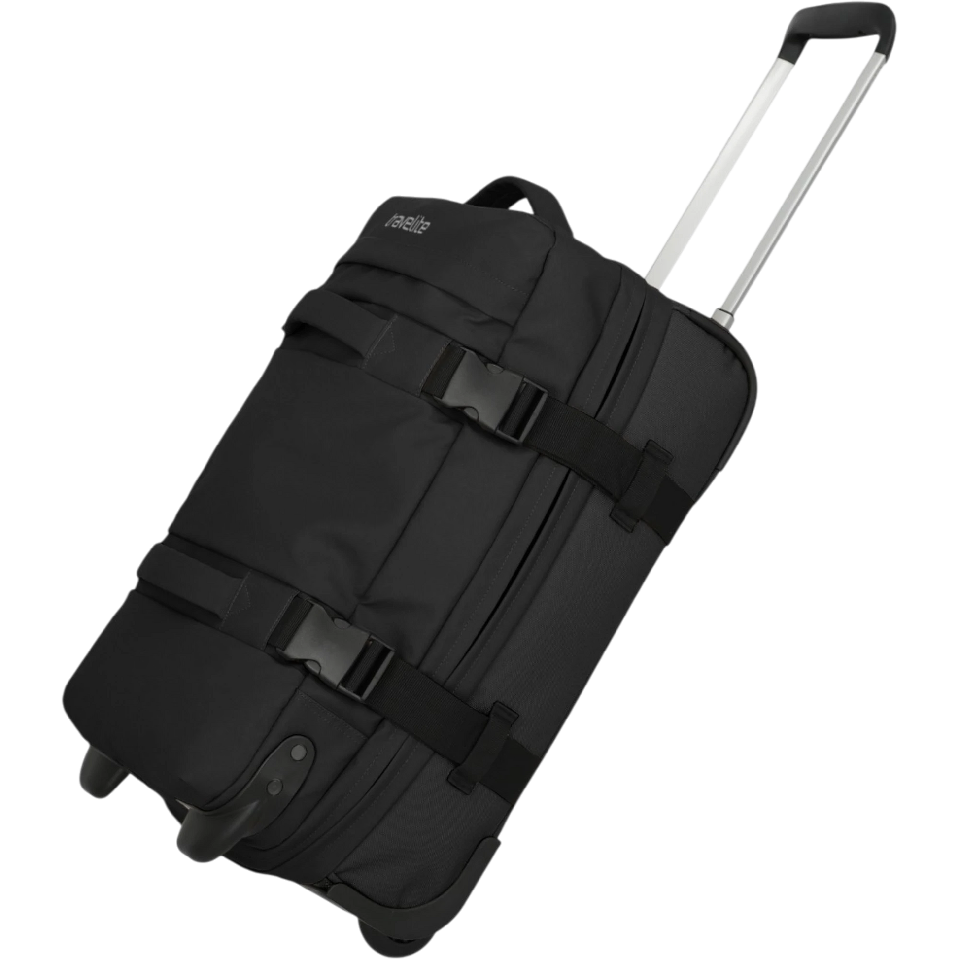 Travelite Bolonia Rollenreisetasche S 53 cm -Black KOFFER-PLUS.COM