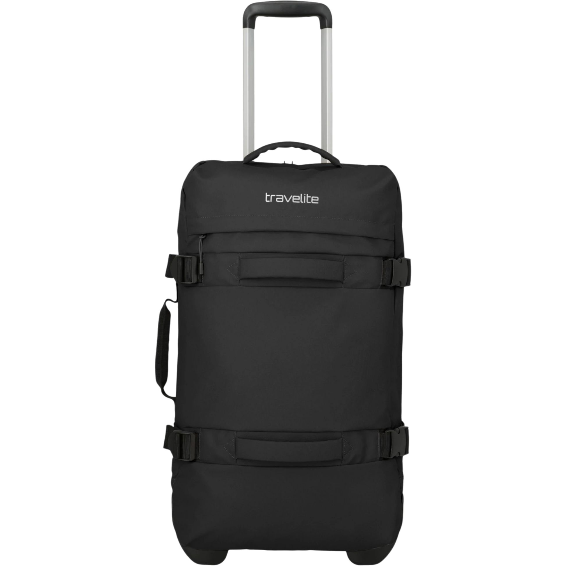 Travelite Bolonia Rollenreisetasche M 63 cm -Black KOFFER-PLUS.COM