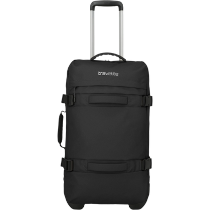 Travelite Bolonia Rollenreisetasche M 63 cm -Black KOFFER-PLUS.COM