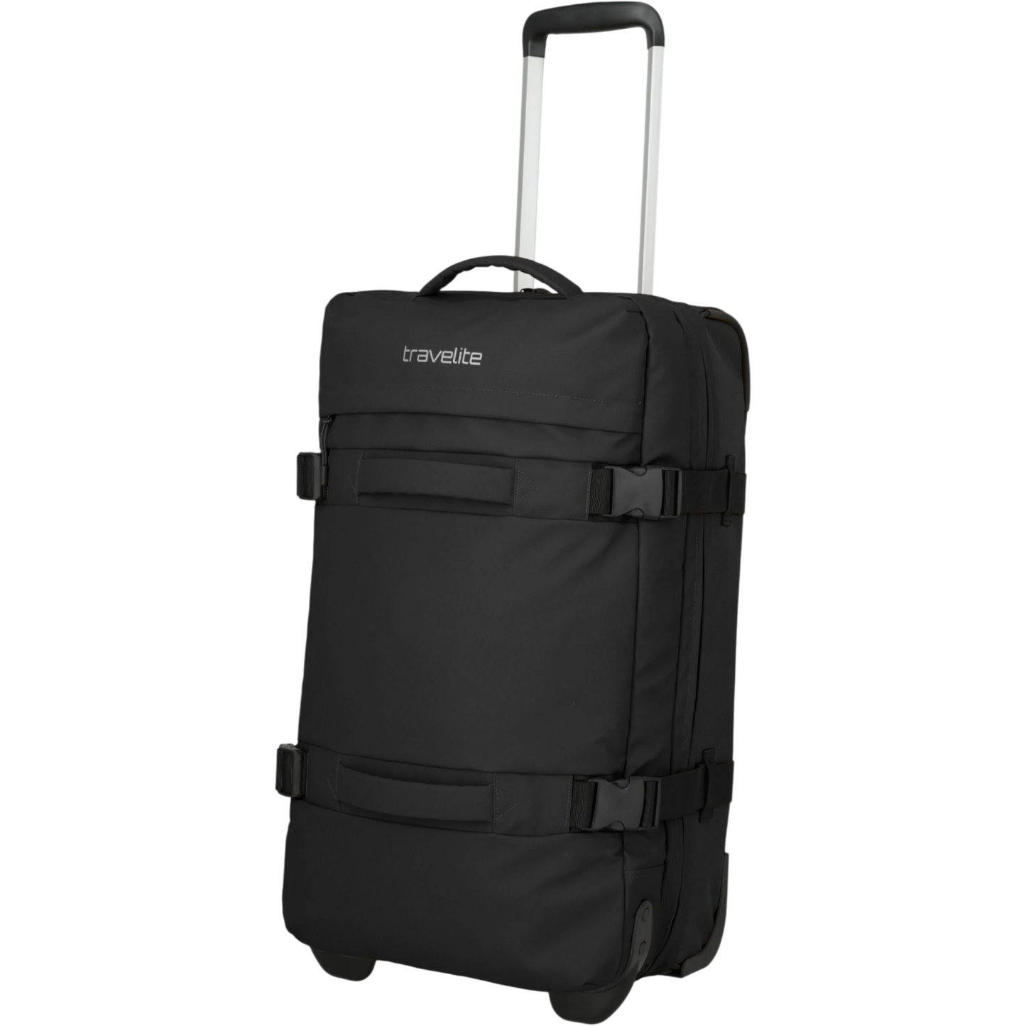Travelite Bolonia Rollenreisetasche M 63 cm -Black KOFFER-PLUS.COM