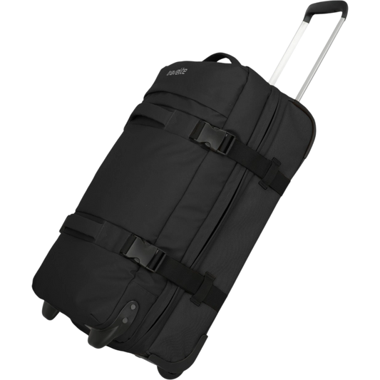 Travelite Bolonia Rollenreisetasche M 63 cm -Black KOFFER-PLUS.COM
