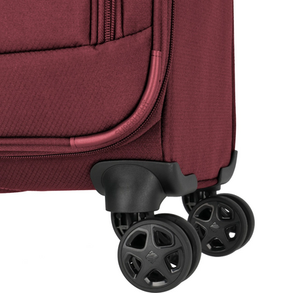 Travelite Skaii 4-Rollen-Bordtrolley S 55 cm -Red