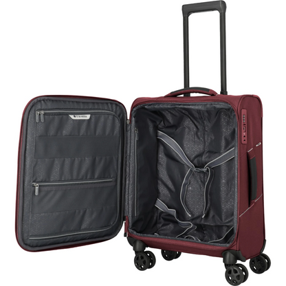 Travelite Skaii 4-Rollen-Bordtrolley S 55 cm -Red