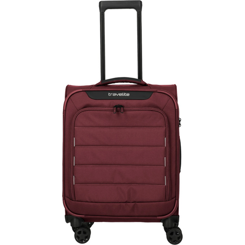 Travelite Skaii 4-Rollen-Bordtrolley S 55 cm -Red