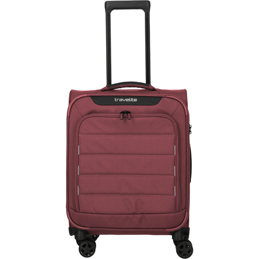 Travelite Skaii 4-Rollen-Bordtrolley S 55 cm -Red