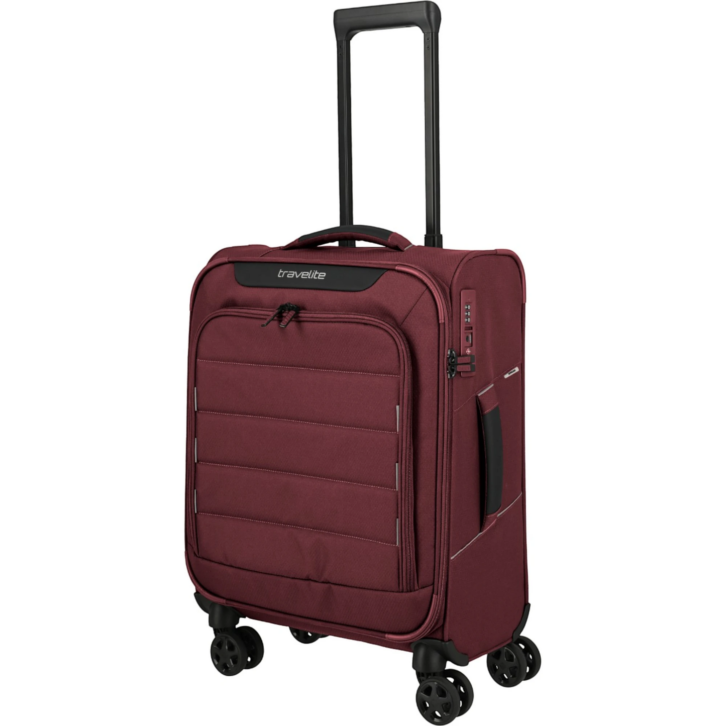 Travelite Skaii 4-Rollen-Bordtrolley S 55 cm -Red