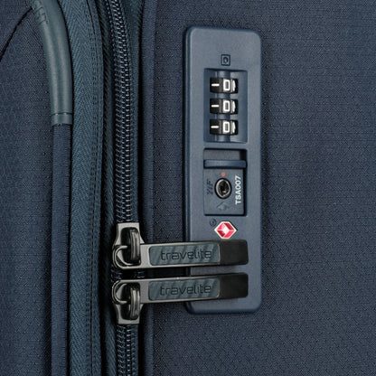 Travelite Skaii 4-Rollen Trolley M erw. 67 cm -Navy