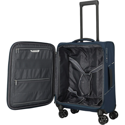 Travelite Skaii 4-Rollen-Bordtrolley S 55 cm -Navy