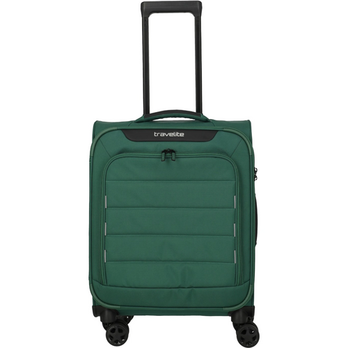Travelite Skaii 4-Rollen-Bordtrolley S 55 cm -Green