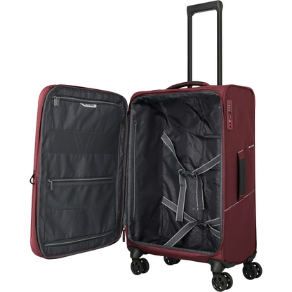 Travelite Skaii 4-Rollen Trolley M erw. 67 cm -Red