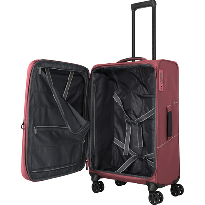 Travelite Skaii 4-Rollen Trolley M erw. 67 cm -Red