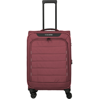 Travelite Skaii 4-Rollen Trolley M erw. 67 cm -Red