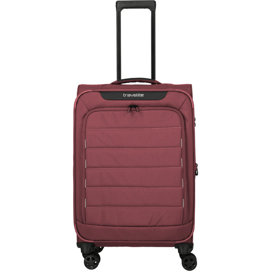 Travelite Skaii 4-Rollen Trolley M erw. 67 cm -Red