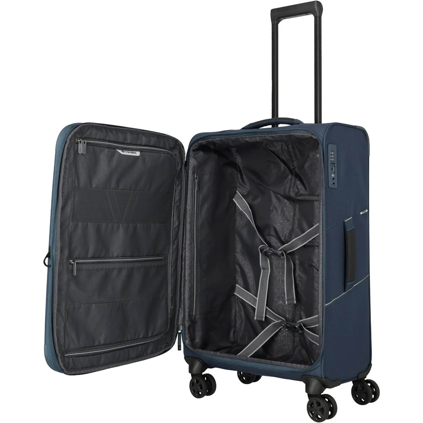Travelite Skaii 4-Rollen Trolley M erw. 67 cm -Navy