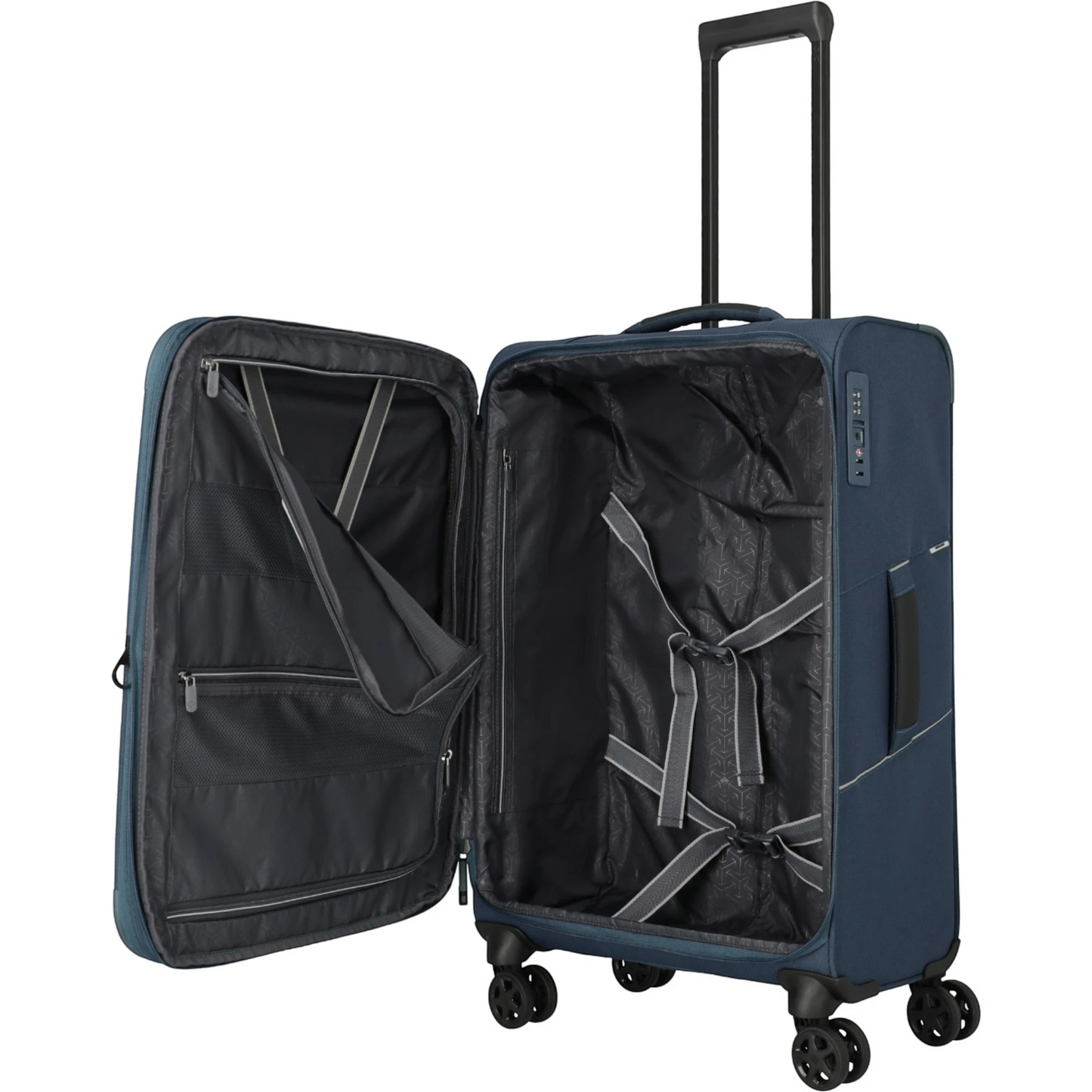 Travelite Skaii 4-Rollen Trolley M erw. 67 cm -Navy
