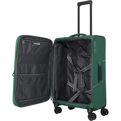 Travelite Skaii 4-Rollen Trolley M erw. 67 cm -Green