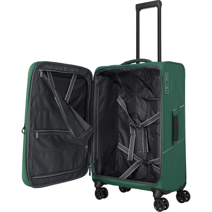 Travelite Skaii 4-Rollen Trolley M erw. 67 cm -Green