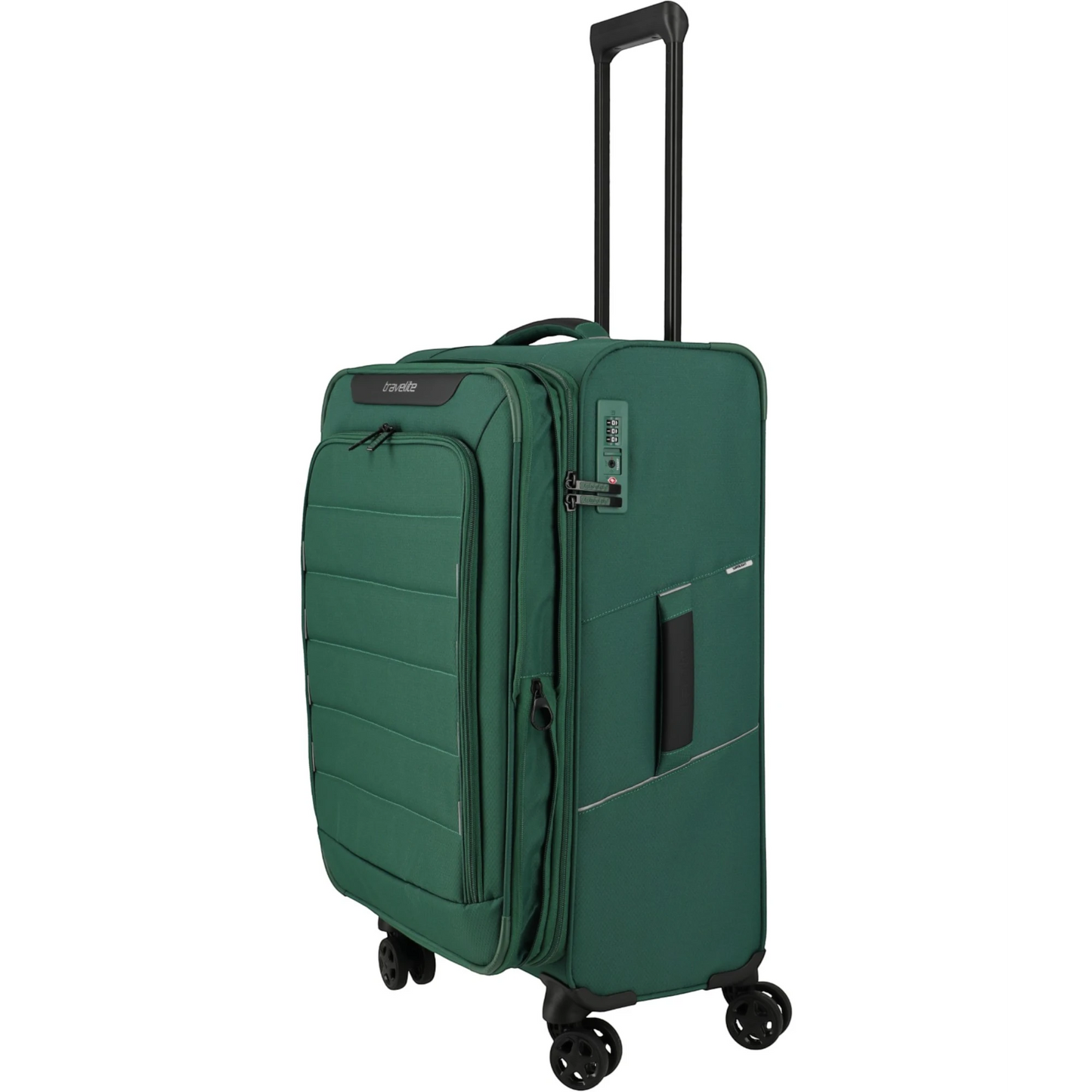 Travelite Skaii 4-Rollen Trolley M erw. 67 cm -Green
