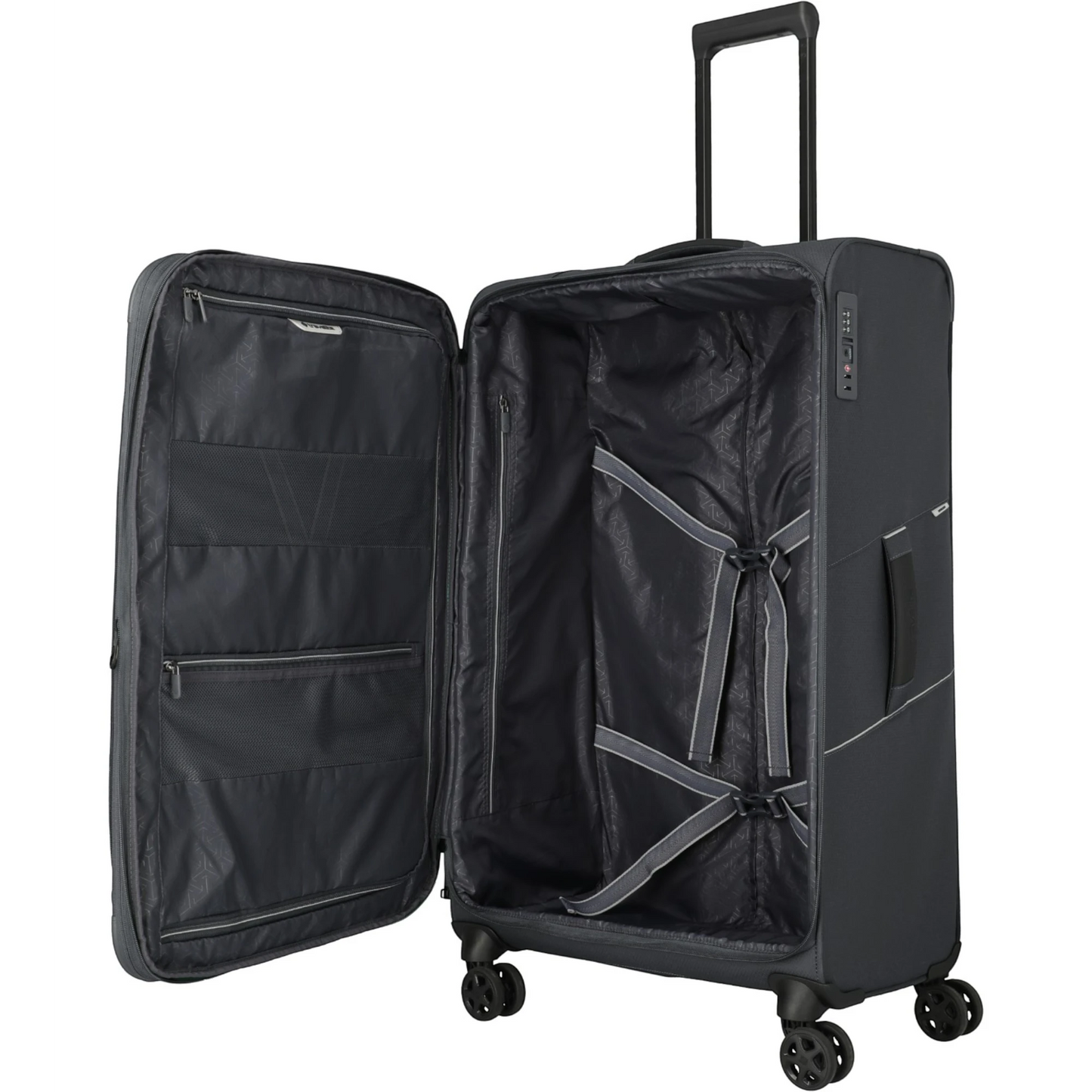 Travelite Skaii 4-Rollen Trolley L erw. 78 cm -Anthrazit