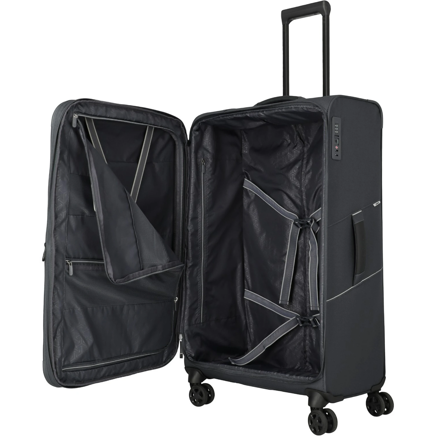 Travelite Skaii 4-Rollen Trolley L erw. 78 cm -Anthrazit