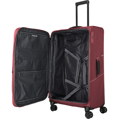 Travelite Skaii 4-Rollen Trolley L erw. 78 cm -Red