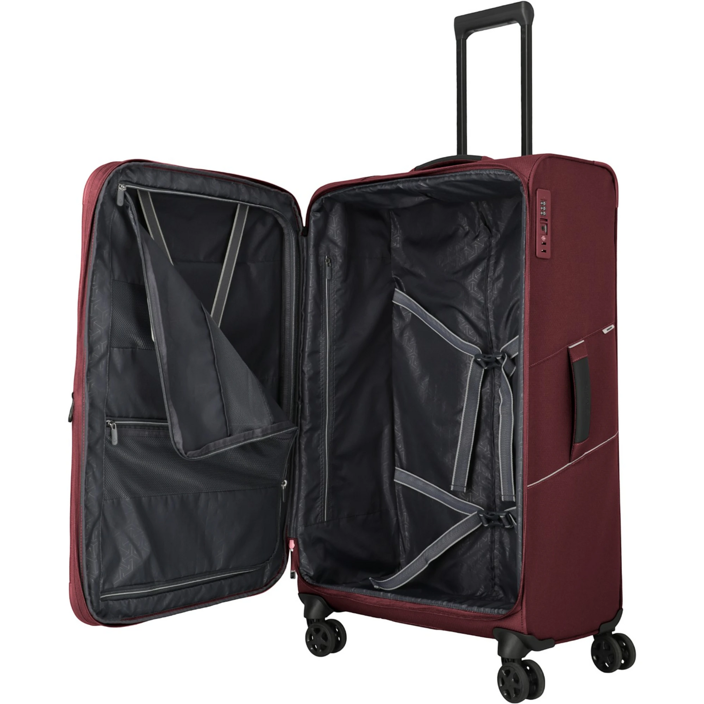 Travelite Skaii 4-Rollen Trolley L erw. 78 cm -Red