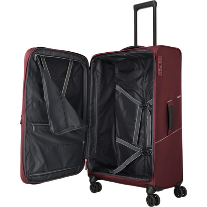 Travelite Skaii 4-Rollen Trolley L erw. 78 cm -Red