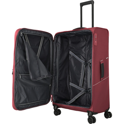 Travelite Skaii 4-Rollen Trolley L erw. 78 cm -Red