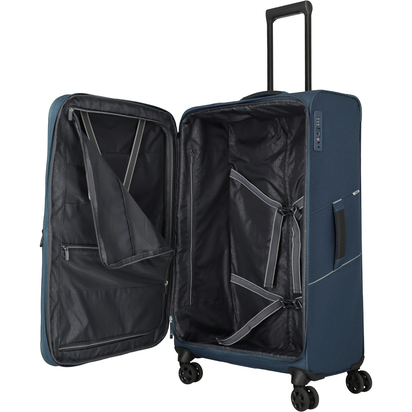 Travelite Skaii 4-Rollen Trolley L erw. 78 cm -Navy