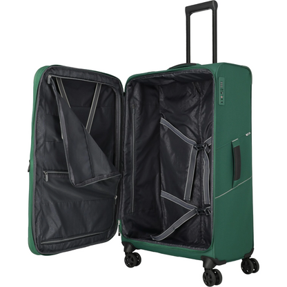 Travelite Skaii 4-Rollen Trolley L erw. 78 cm -Green