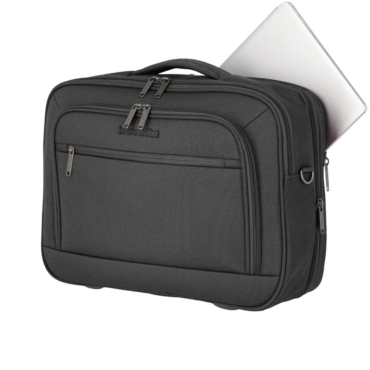 Travelite Cubis Bordtasche 40 cm -Anthrazit