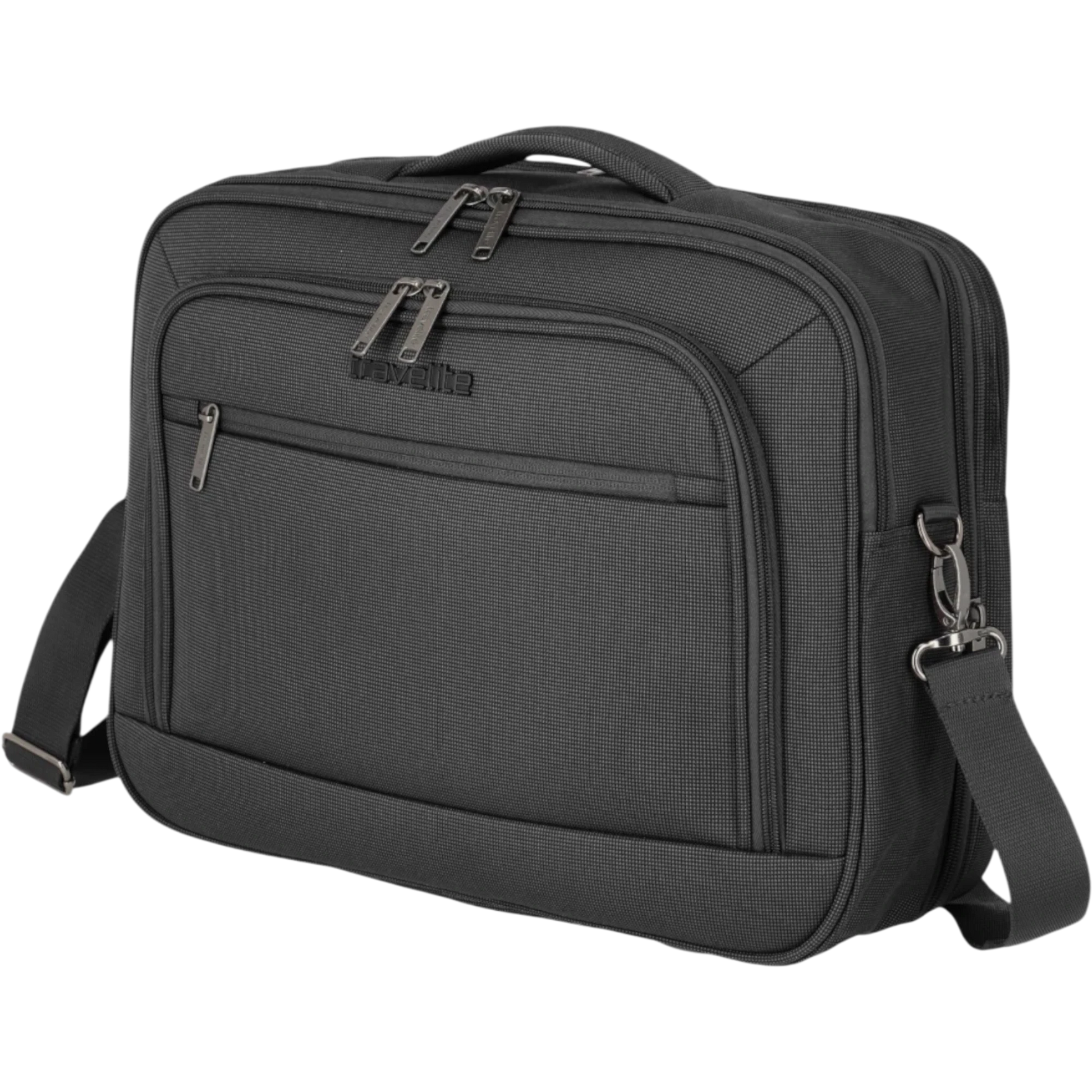 Travelite Cubis Bordtasche 40 cm -Anthrazit KOFFER-PLUS.COM