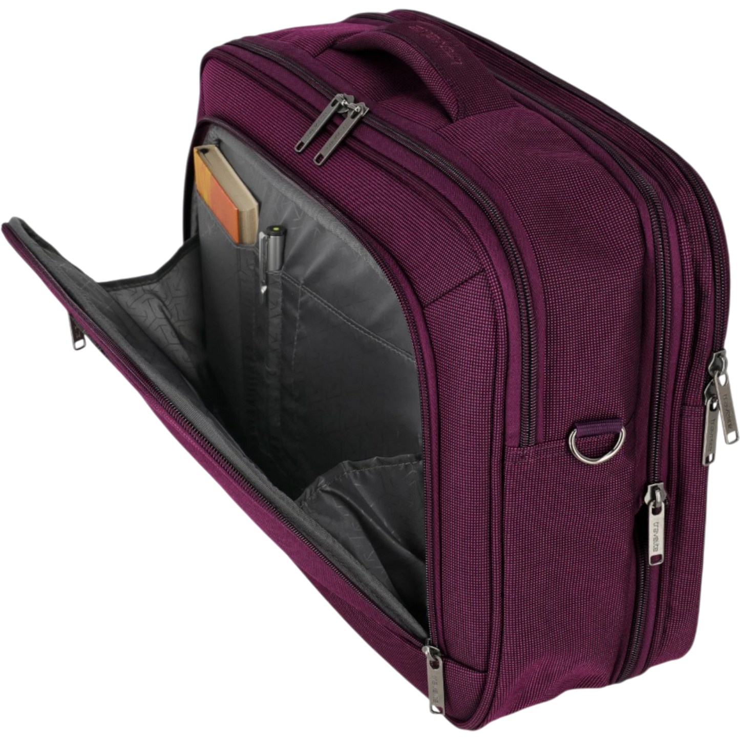 Travelite Cubis Bordtasche 40 cm -Berry KOFFER-PLUS.COM