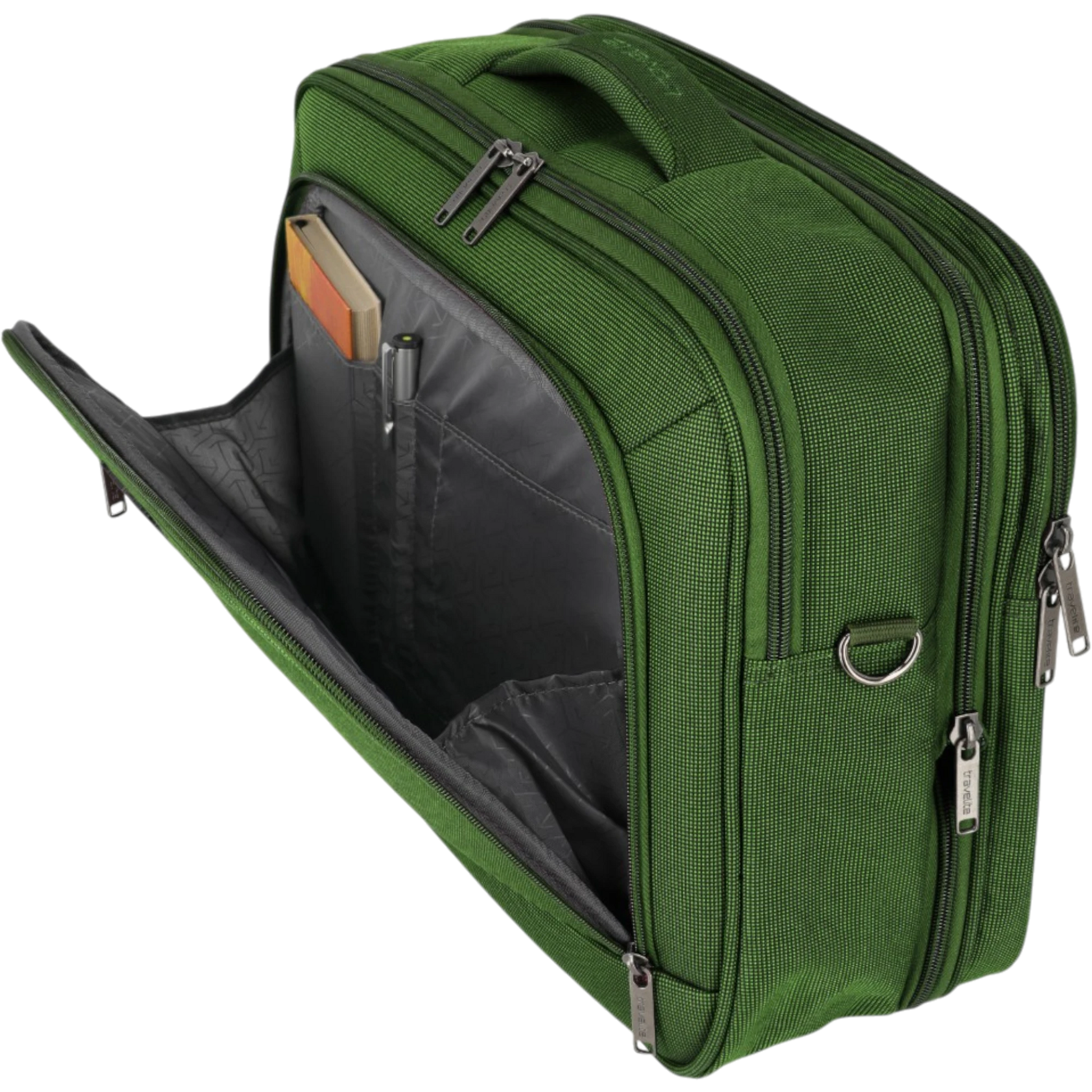 Travelite Cubis Bordtasche 40 cm -Green KOFFER-PLUS.COM